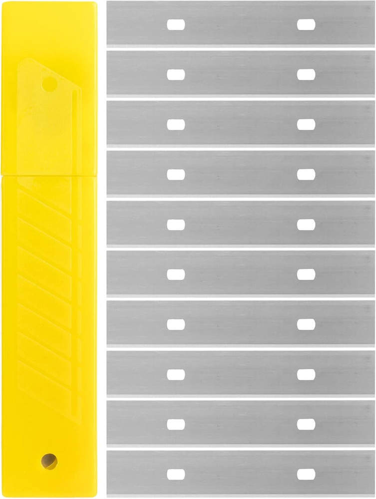 Bates- Replacement Scraper Blades, 4 Inch, 30 Pcs, Scraper Blades, Floor Scra...