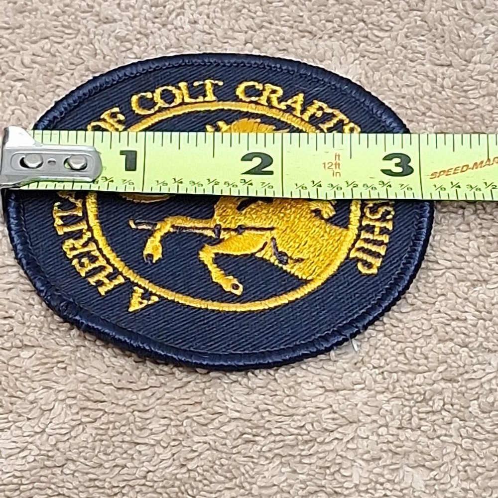 Colt Firearms Colt Craftsmanship Patch