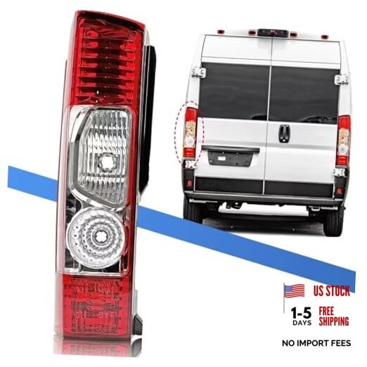 Replacement Driver Side Tail Light Without Circuit for RAM Driver (LH) Side