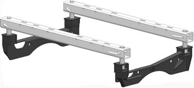 PullRite 2332 SuperRail HITCH FIFTH WHEEL MOUNTING KIT