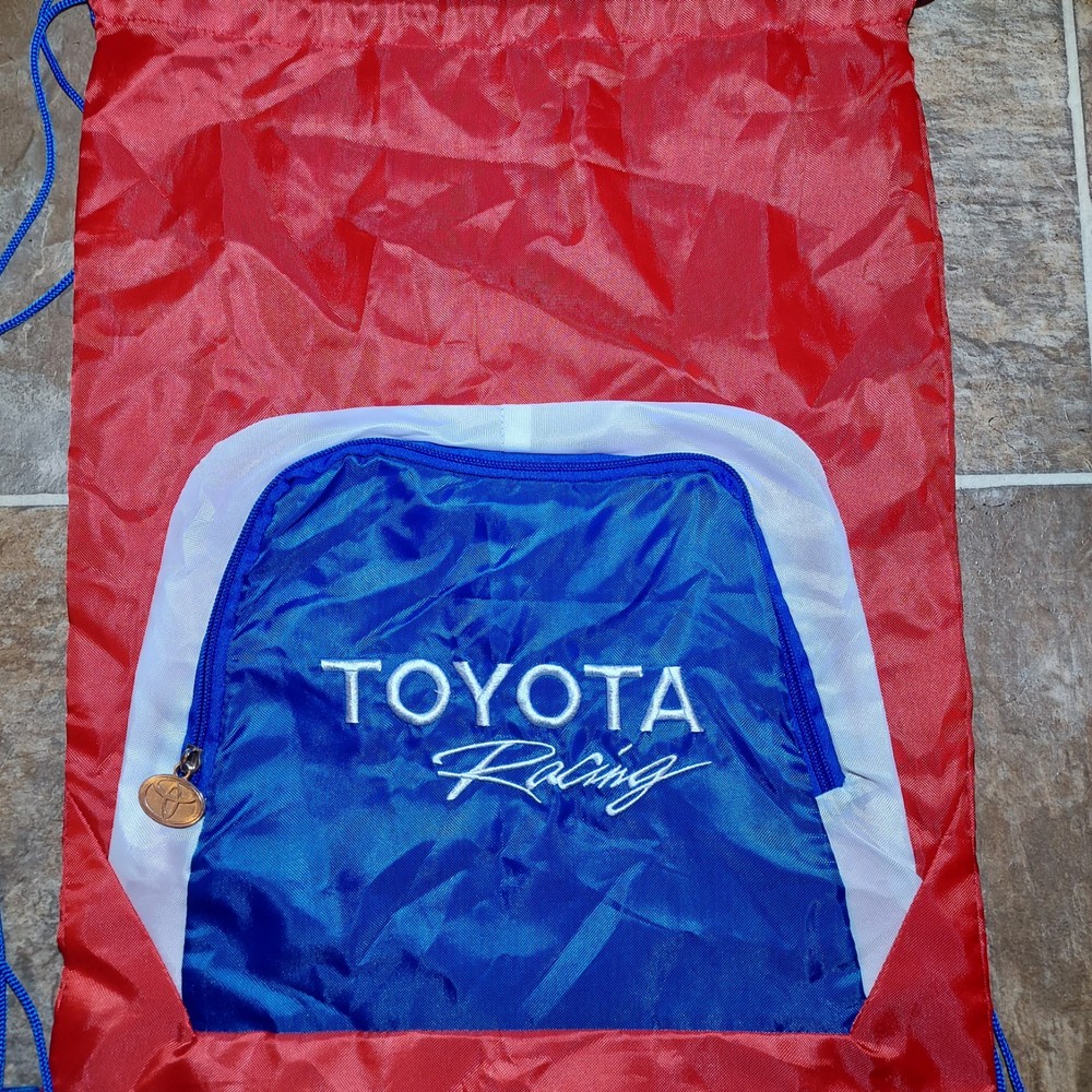 Toyota Racing Drawstring Backpack / Tote Bag