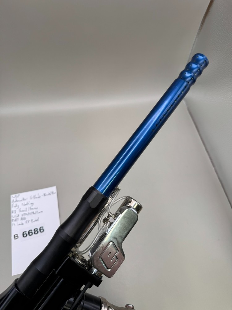 WGP Autococker E-Blade - Black/Blue - Paintball Marker Fully Working