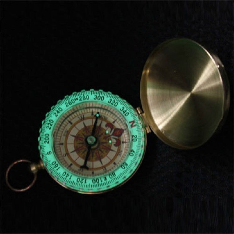 Custom Engraved Compass, Personalized Working Compass