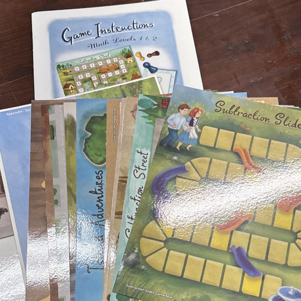 Good and Beautiful Math Activity Box Levels 1-2