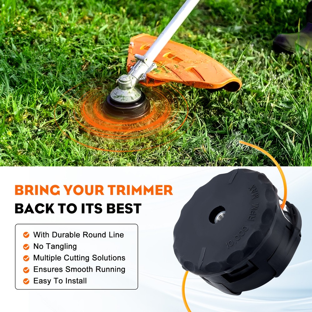 2pack Trimmer Head For Echo SRM-225 SRM-230 Speed Feed 400 Echo Weed Eater