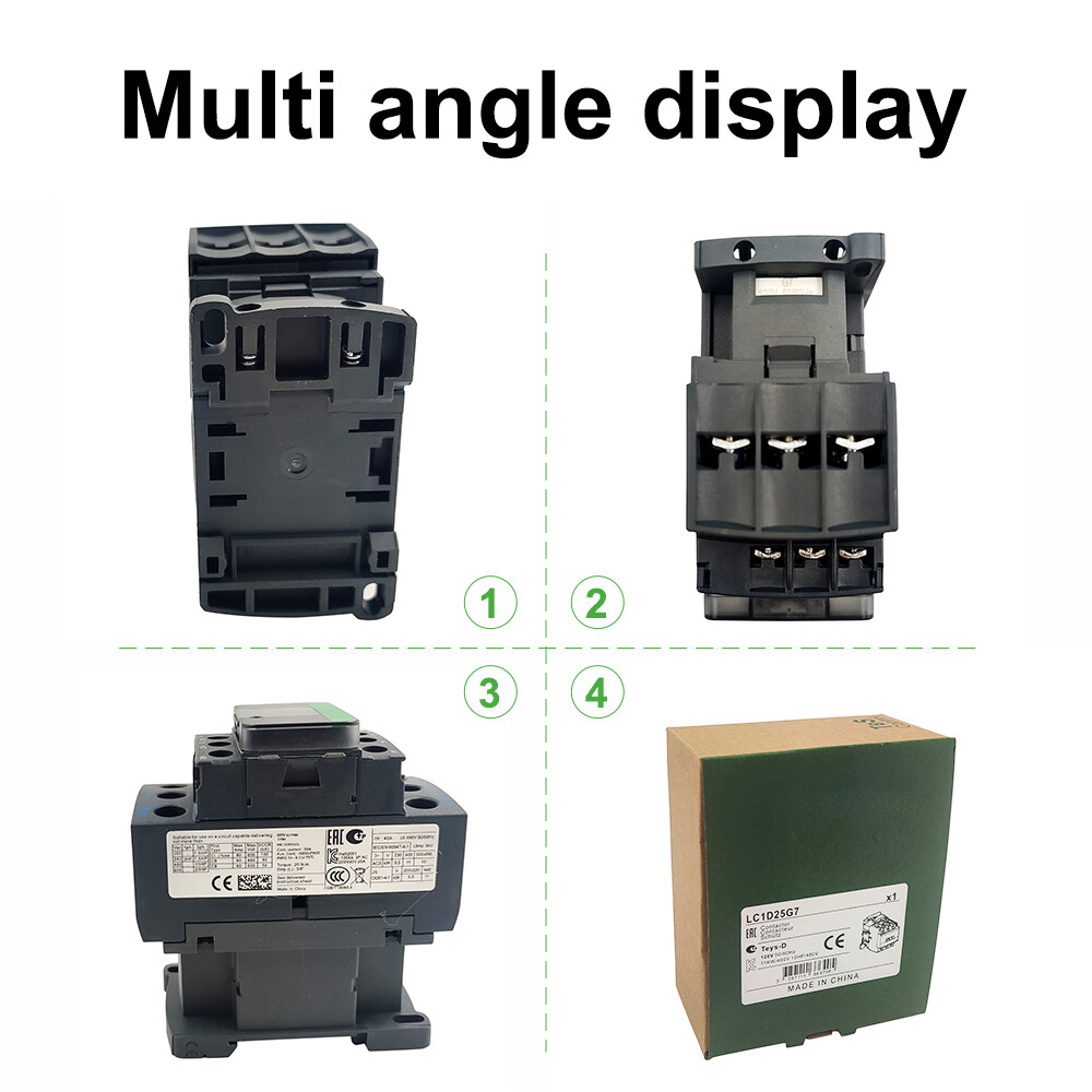 NEW TeSys Deca LC1D25G7 AC 25A replace Schneider LC1D25G7 3P Contactor 120V coil