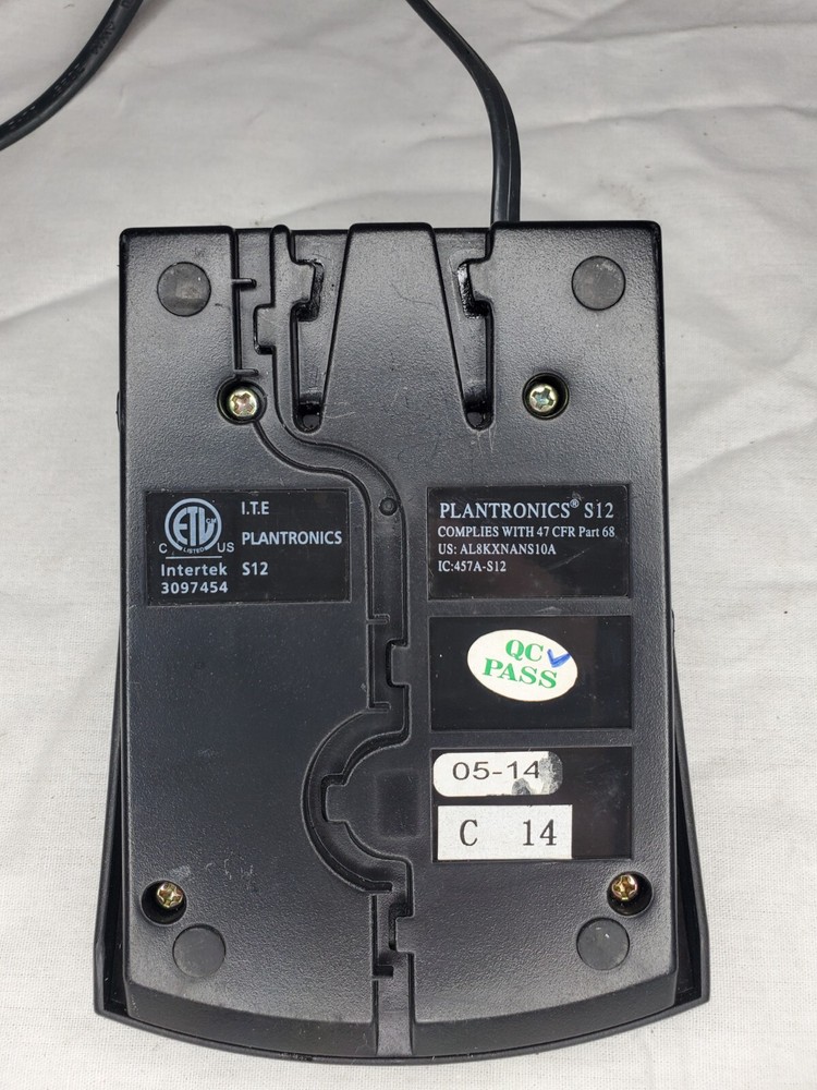 Plantronics S12 Base Only