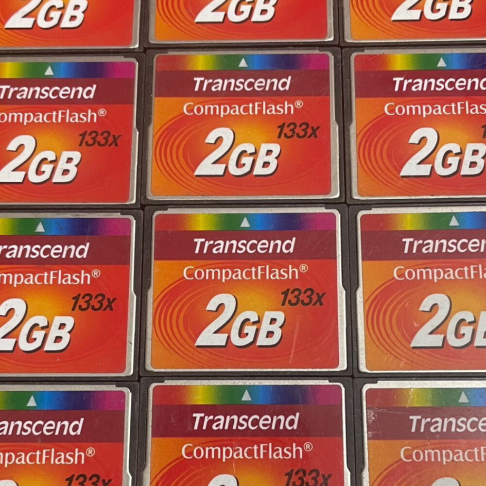 1/5/10Pcs 2GB Transcend CompactFlash CF Card 133x Speed Flash Memory Card