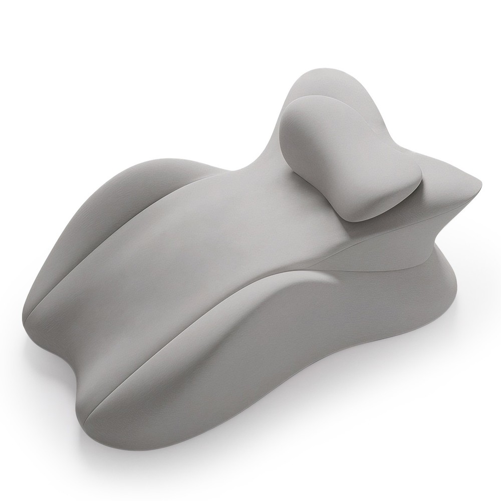 Multi-Position Wedge Pillow Memory Foam Back Lumbar Support Bed Prone Pillow