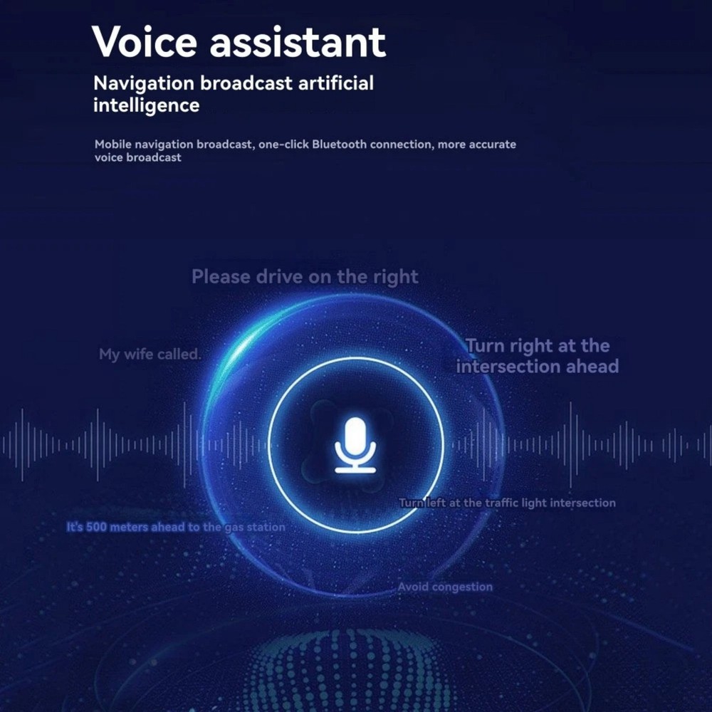 Plug Play Wireless CarPlay Adapter 3-in-1 Dongle for iOS Android Auto Bluetooth