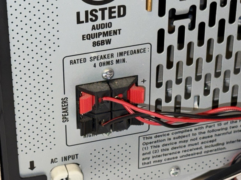 Sharp XL-DK257N Micro Component Stereo System iPod Dock CD & AM/FM Free Ship