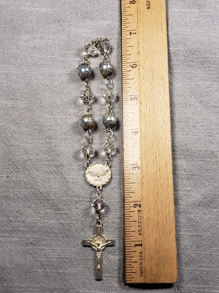 Beautiful Rosary Chaplet St John Paul II Religious Christian Gift C24
