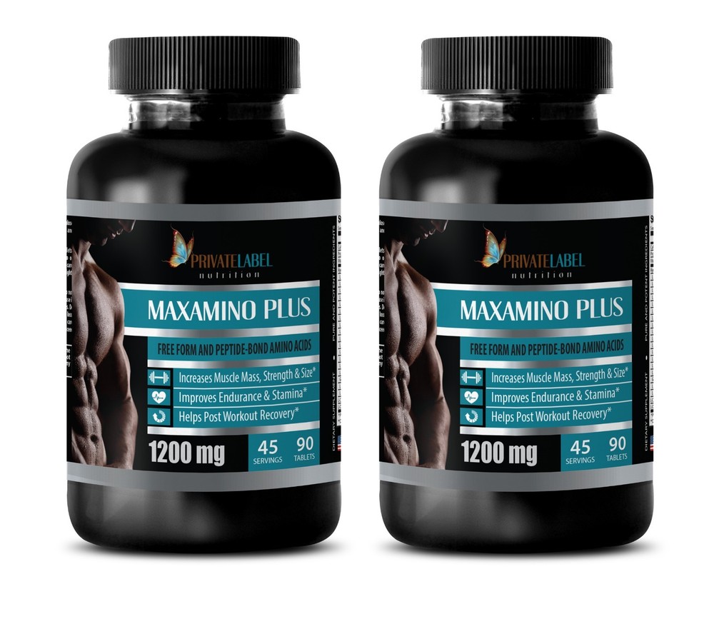 amino build - MAXAMINO PLUS COMPLEX - post workout - 2 Bottles 180 Tablets