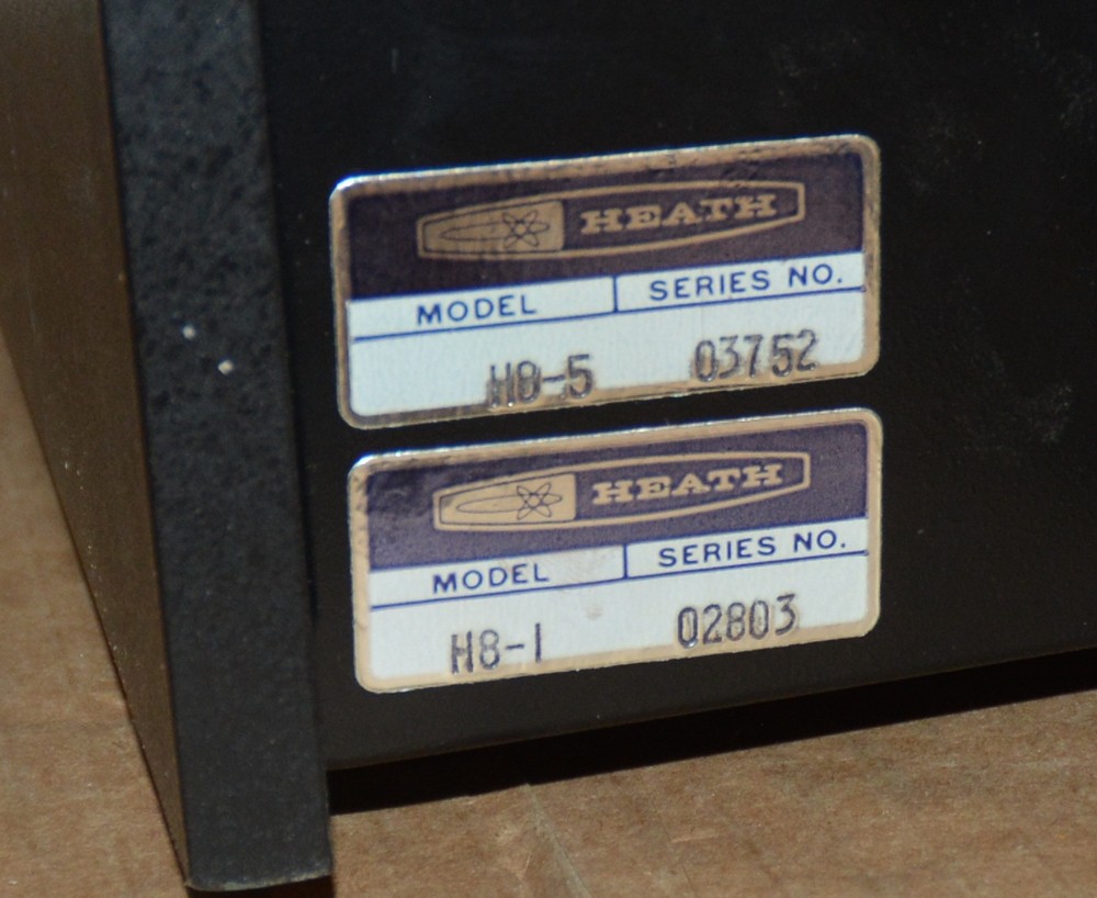 Heathkit H8 Vintage Digital Computer AS-IS