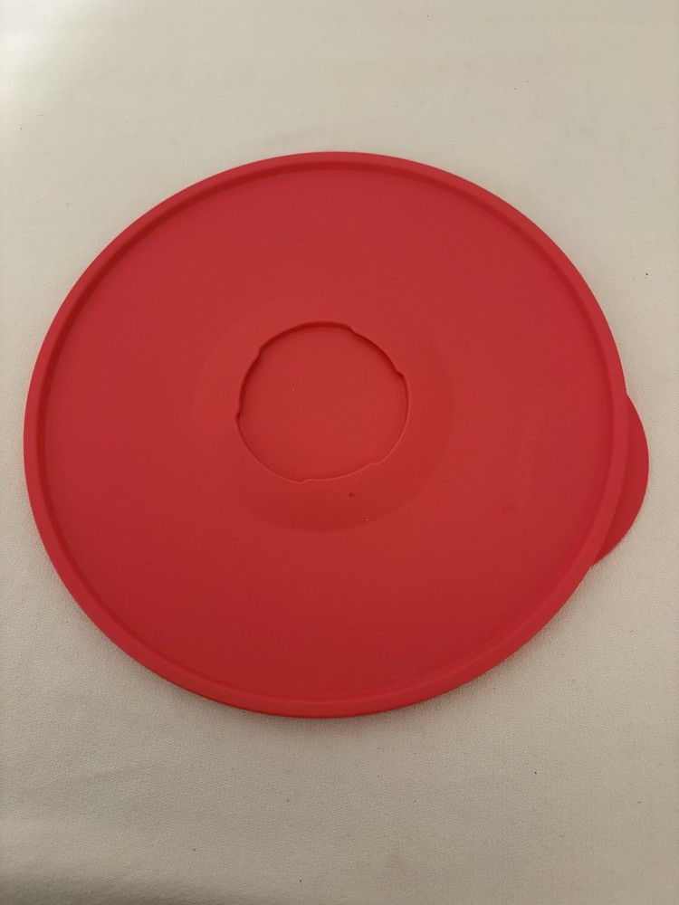 Tupperware Hot Pink Replacement Lid  7638A-3 Stackable 10" Stacking Large Seal