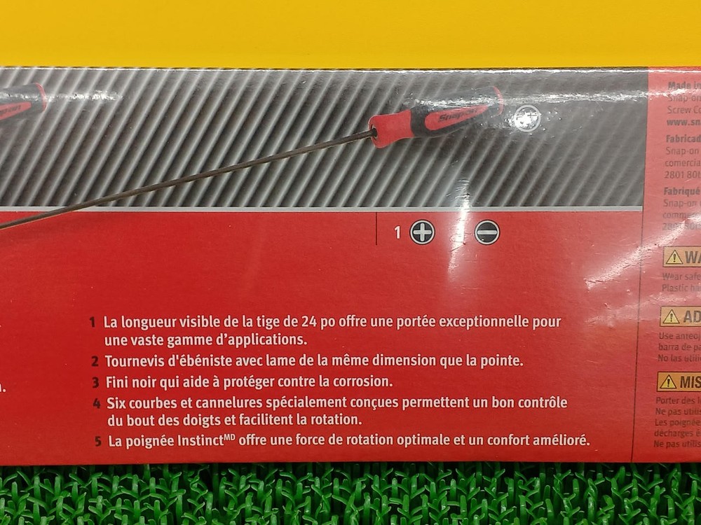 Snap-on SGDXXL20BR Flat-tip screwdriver