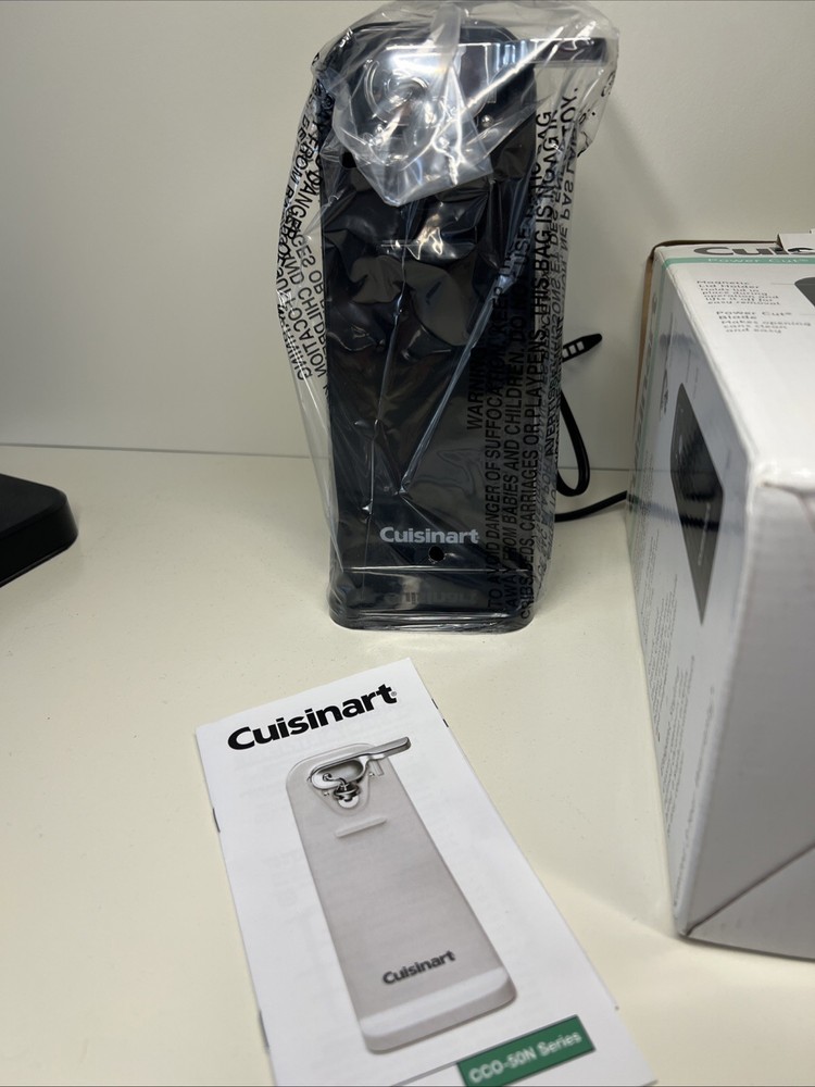 Cuisinart Side-Cut Electric Can Opener - Black
