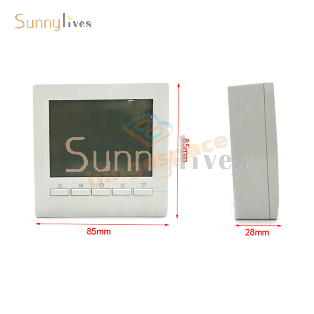 Digital Wall-hung Furnace Thermostat Temperature Controller Weekly Programmable
