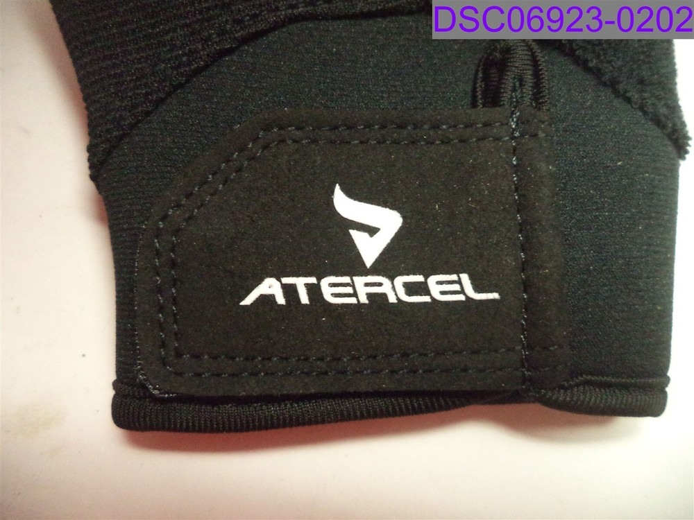 Atercel Workout Gym Training Gloves Black Size Small