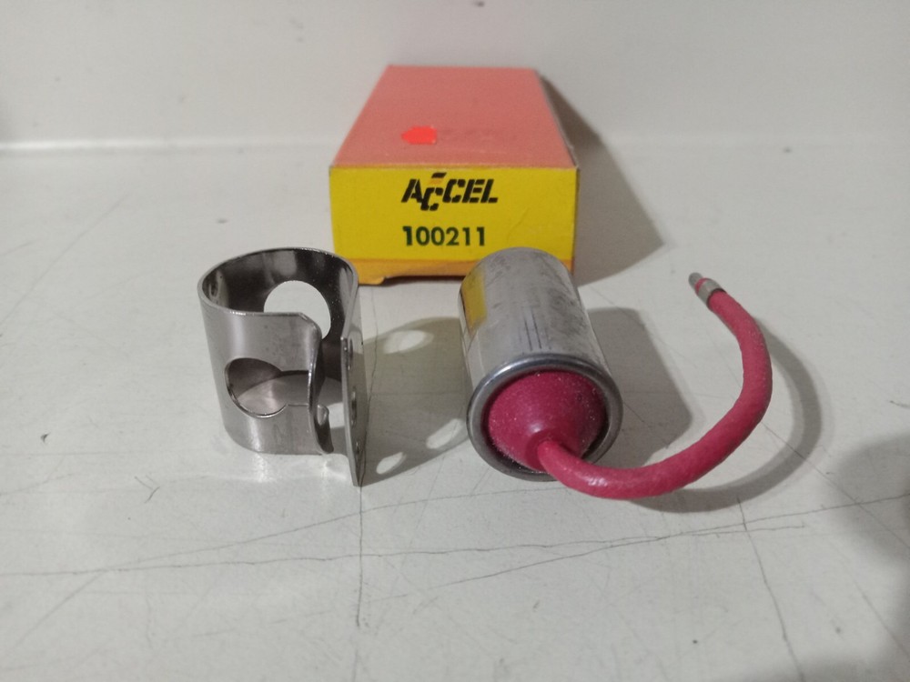 Ignition Condenser Ford Dual Point Accel 100211