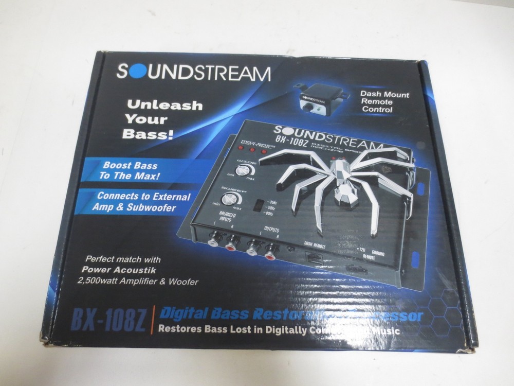 Soundstream  Digital Bass Restoration Processor BX-108Z