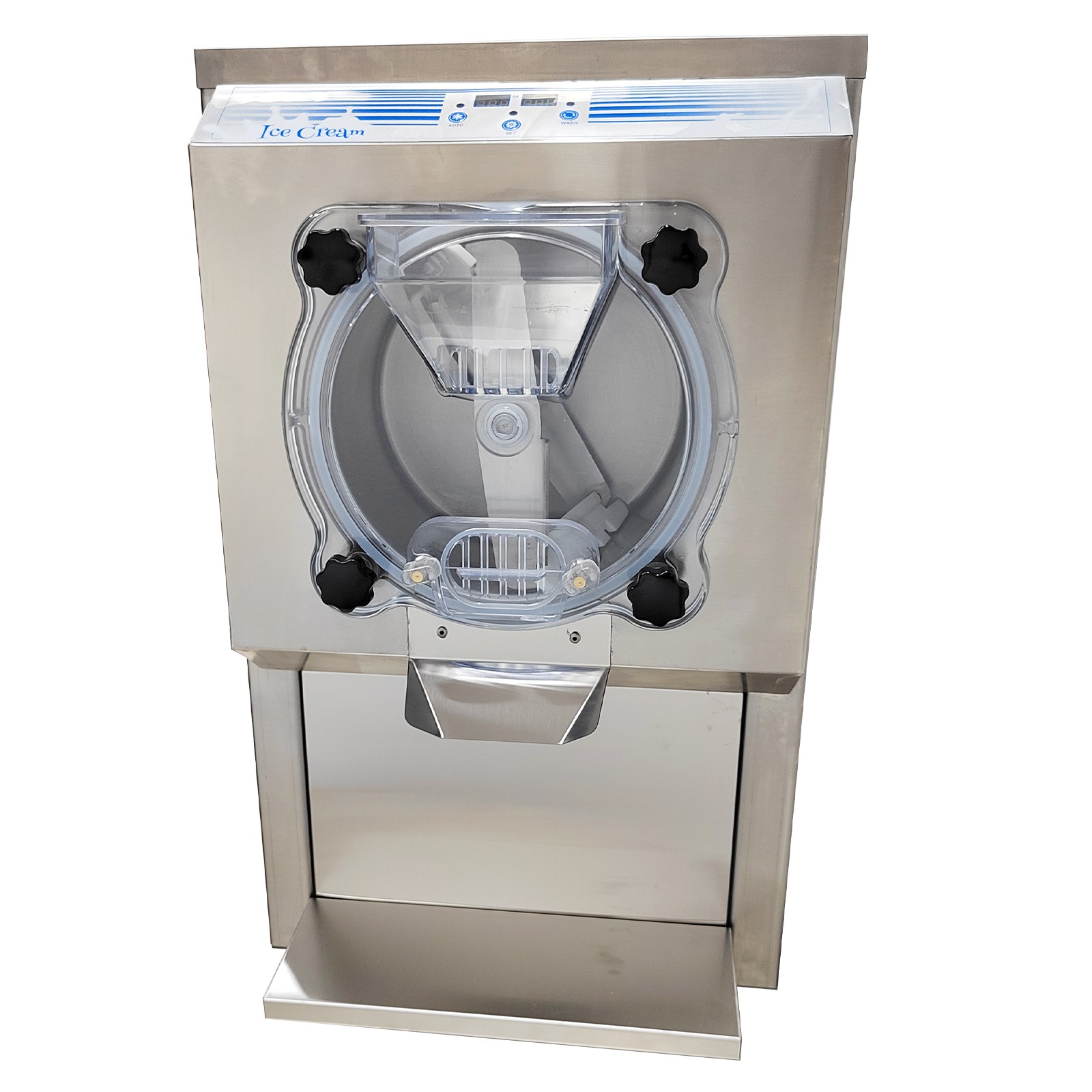 Hard-Serve Ice Cream Maker Commercial Ice Cream Machine 18-25 L/H Yield 110V