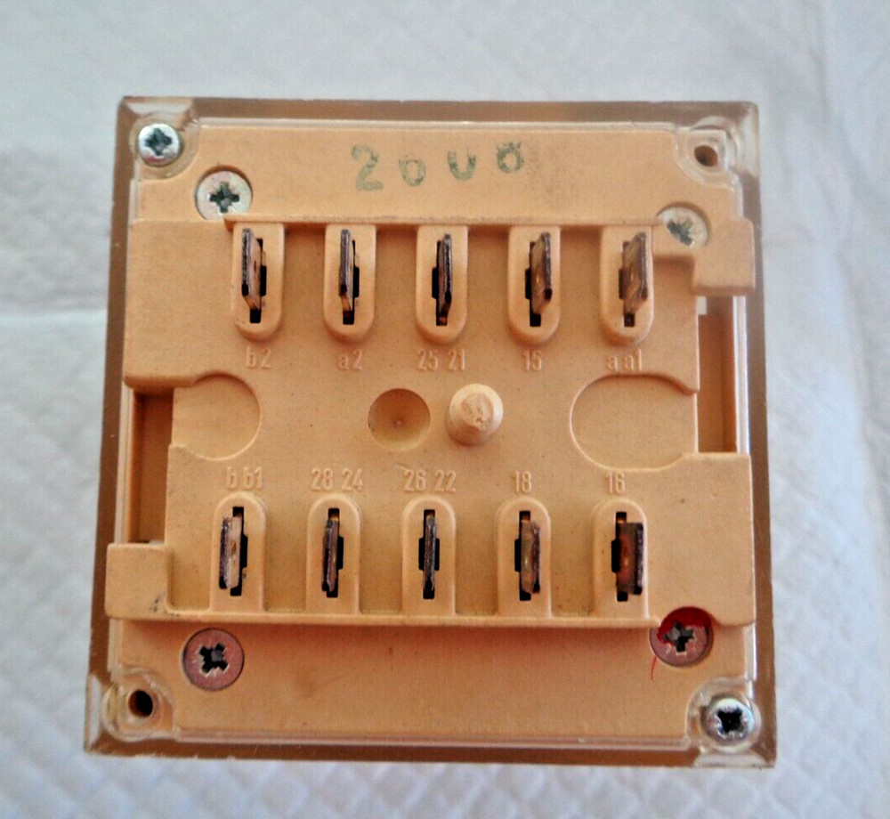Tenor Company T554 Model T554122 Electronic Timer 0.2sec-60hr Timer / Controller