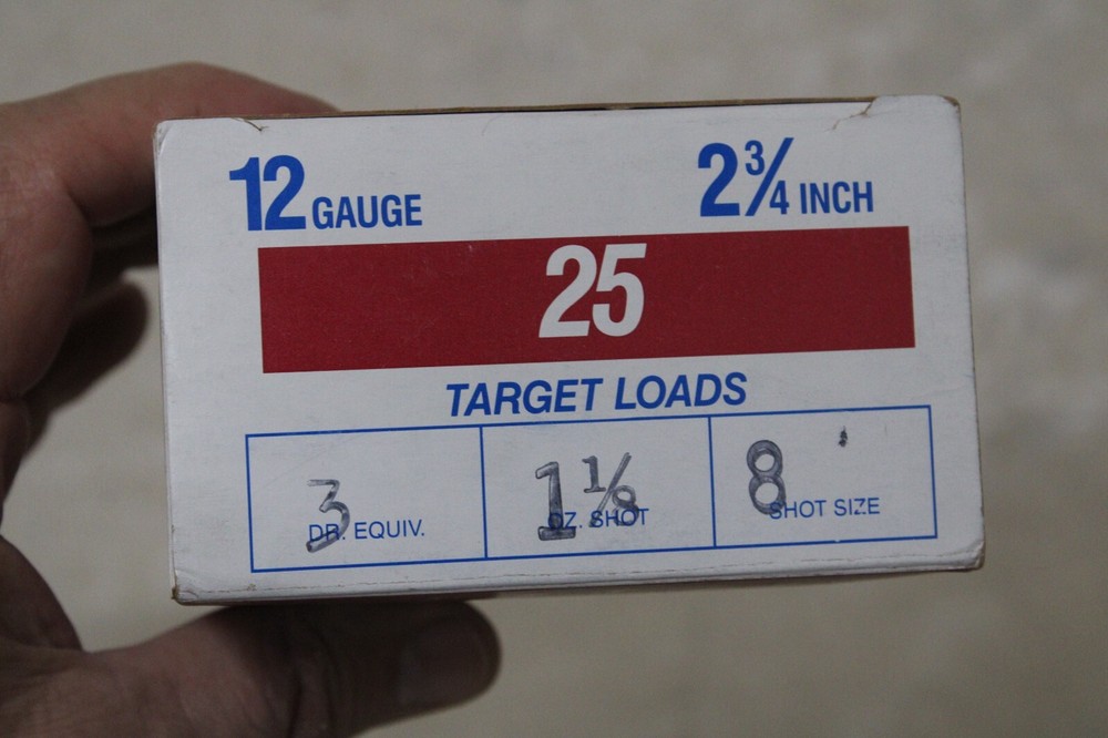VINTAGE US MUNITIONS 12 GA CARTRIDGE SHELLS Box Empty