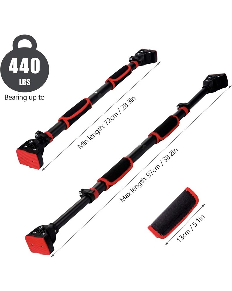 LaForie Adjustable Pull Up Bar For Doorway