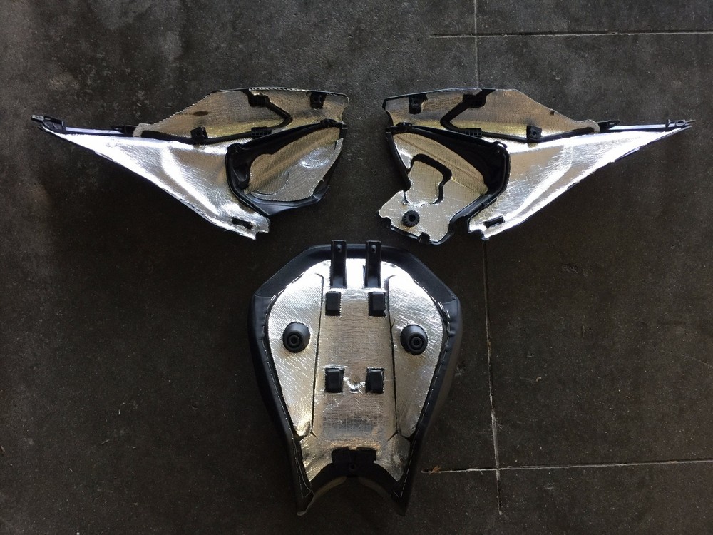 899 + 959 Ducati Panigale Heat Shield Kit 2014-2019