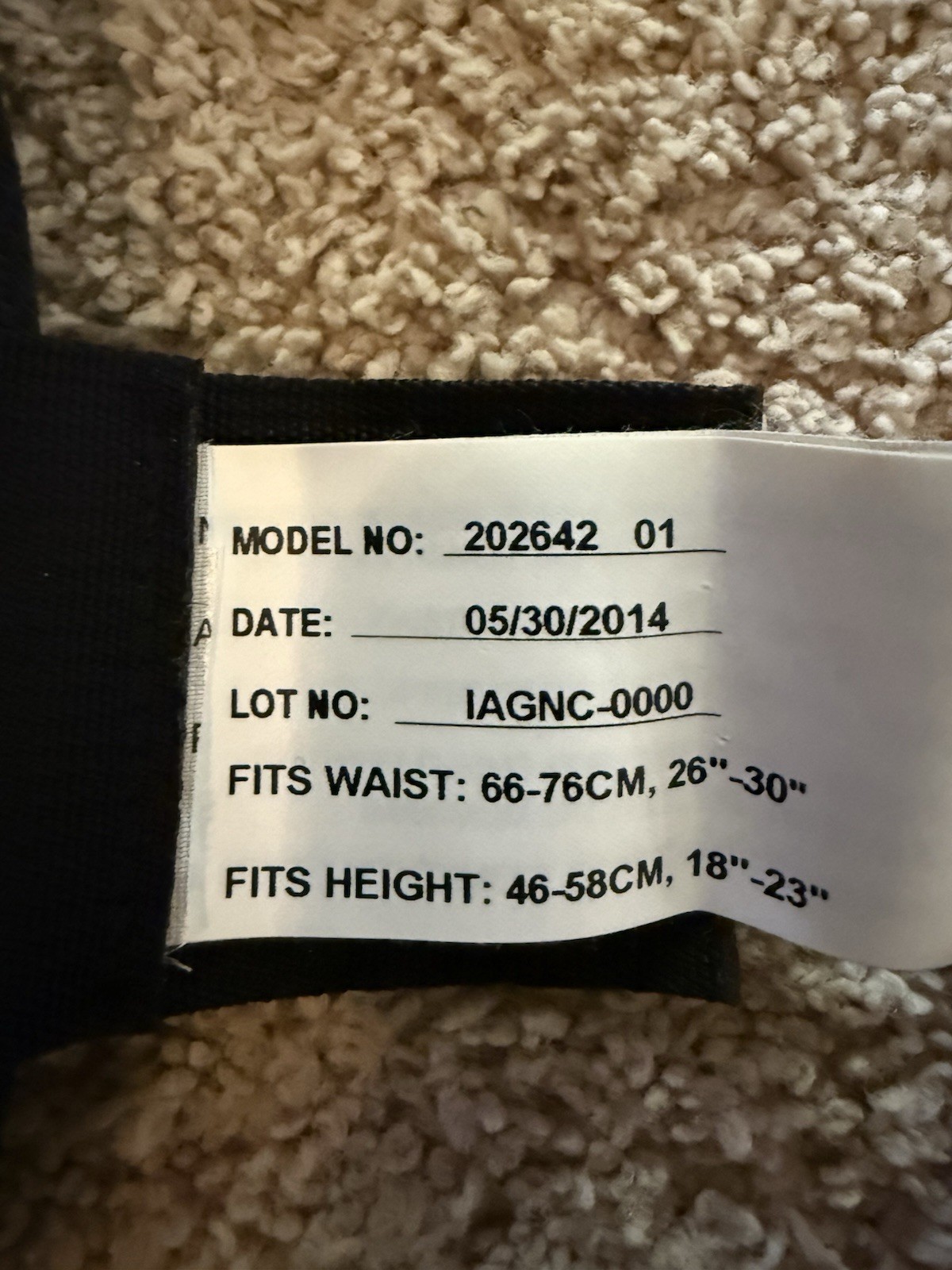 CMC ROCO CLASS III FIRE RESCUE HARNESS SMALL 202642 01