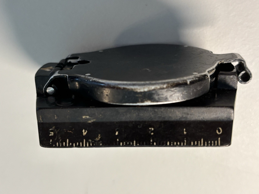 German WWI! Black Bakelite March Compass