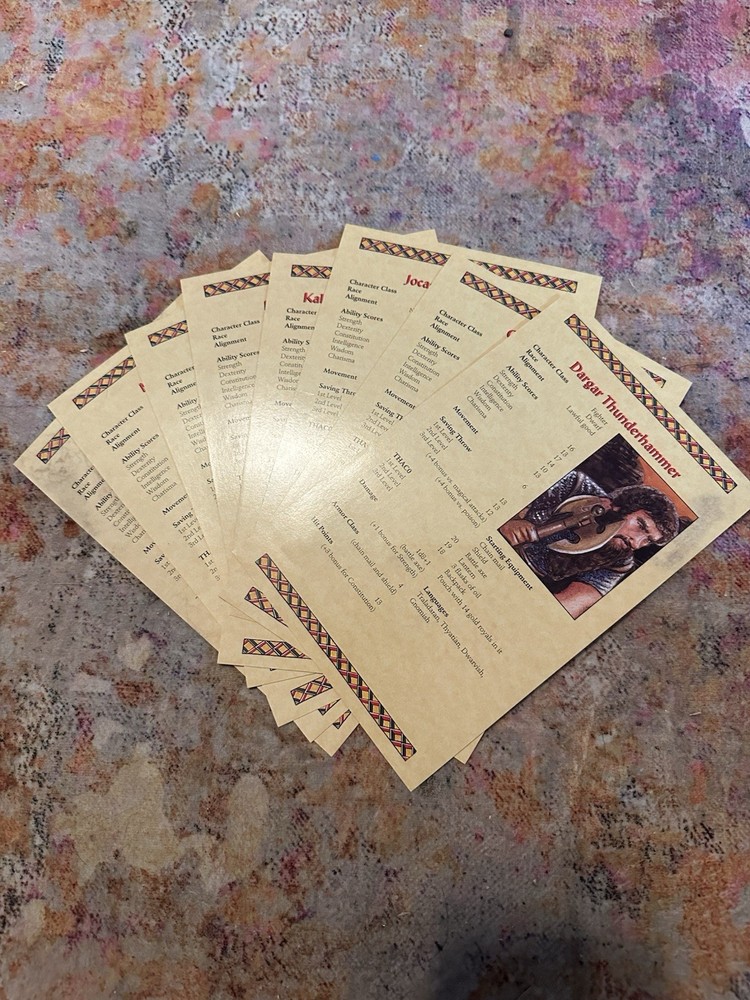 Advanced Dungeons And Dragons Karameikos Box Set + Cd