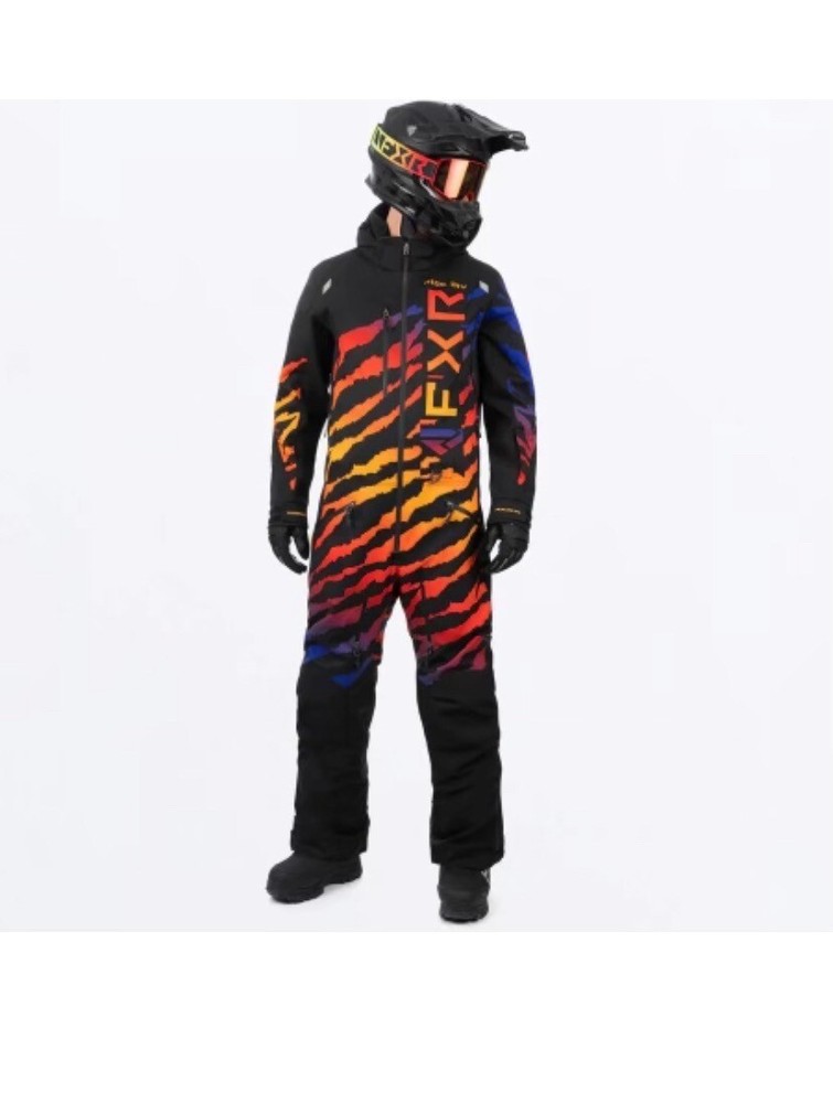 FXR Helium Lite Mens Snow Monosuit Anodized