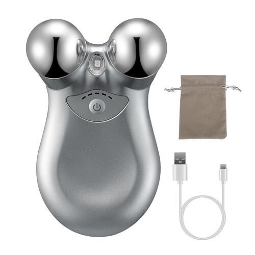 Micro-current Face Massager Rechargeable Face Neck Roller Intelligent Facial