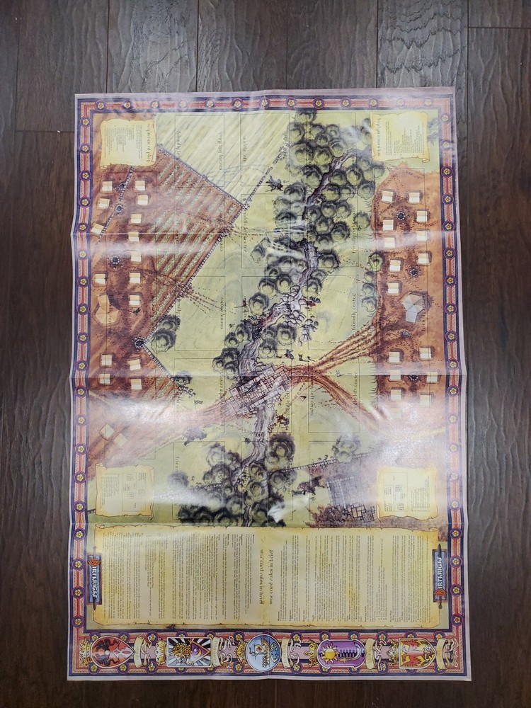 TSR Dungeons & Dragons Birthright Campaign Setting Battlemat