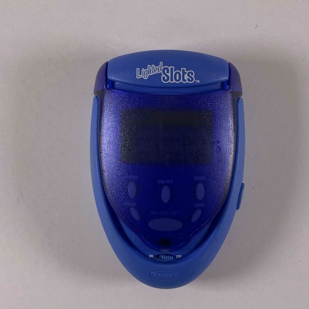 Handheld Electronic Game 2003 Radica Lighted Slots Tested Worked B-B