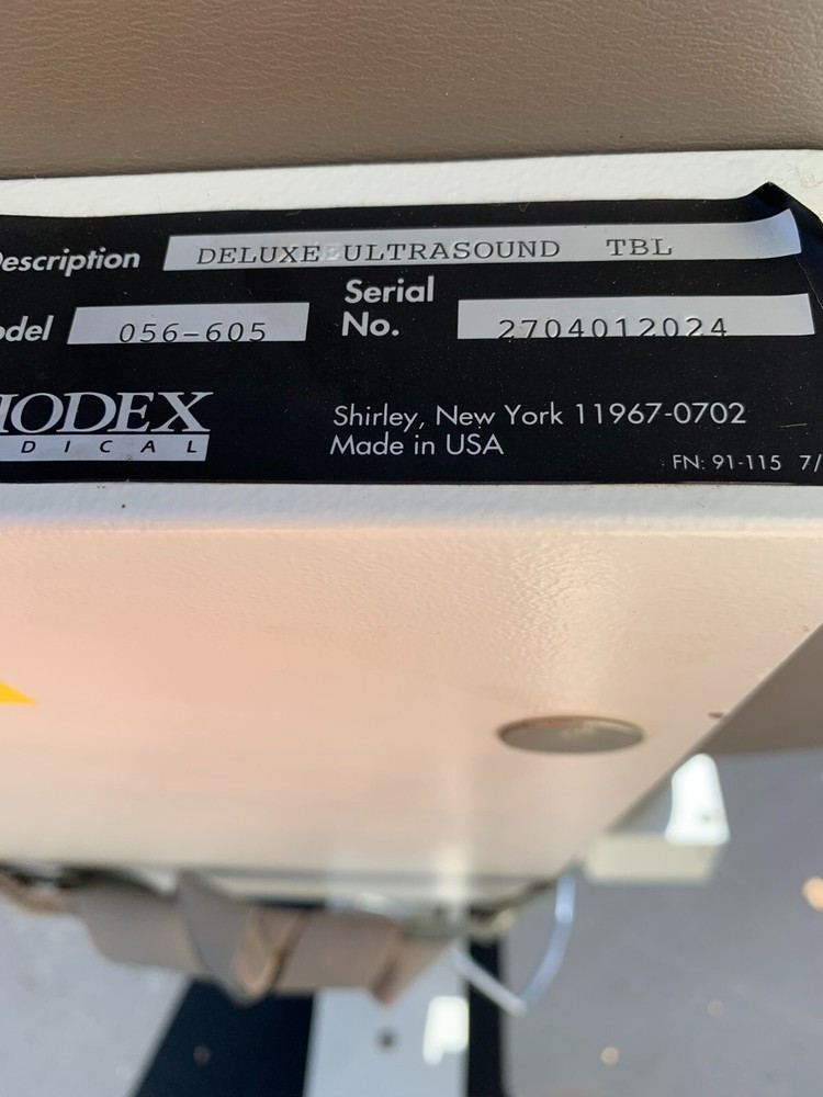 Biodex Ultrasound rolling table 056-605