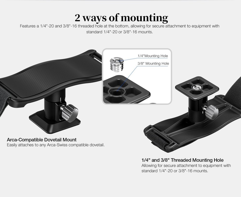 Leofoto BC-04 Binocular Adapter Tray - BC-04