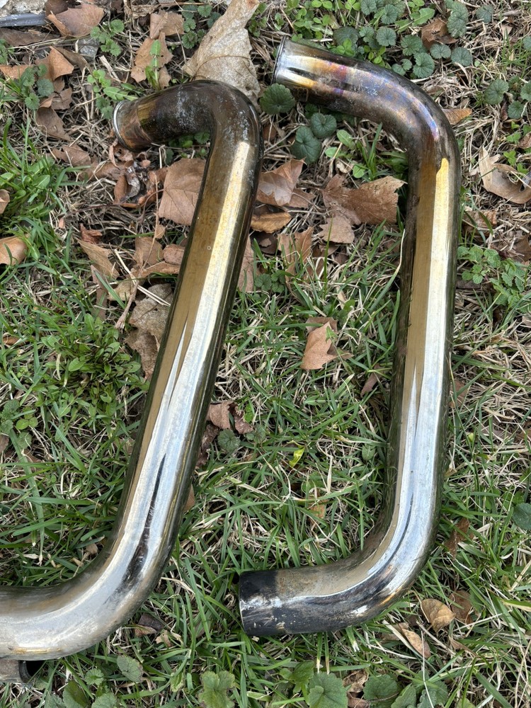 1978 Honda CB400A 2 Into 1 Exhaust Pipe