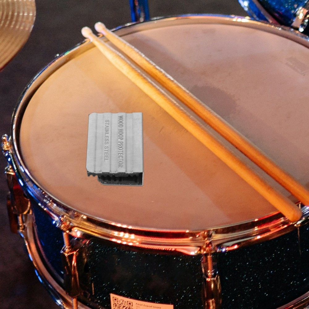 Drum Hoop Guard Replacement Pad Soft Dampener Bass Protector