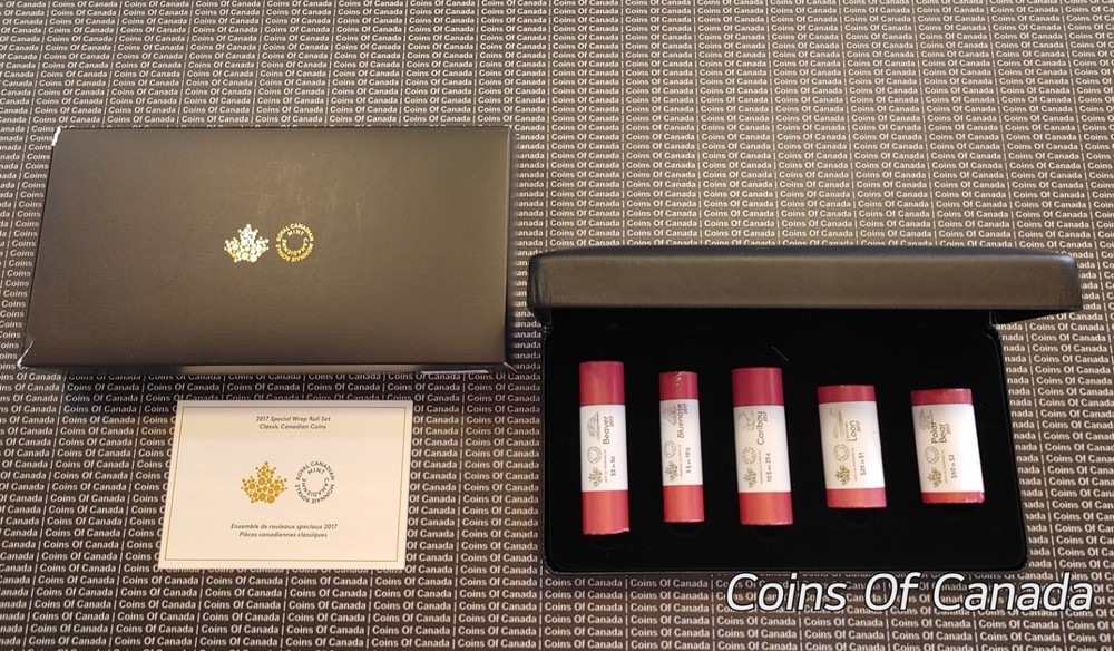 2017 Canada Special Wrap Roll Set - Traditional Classic Coin Set #coinsofcanada
