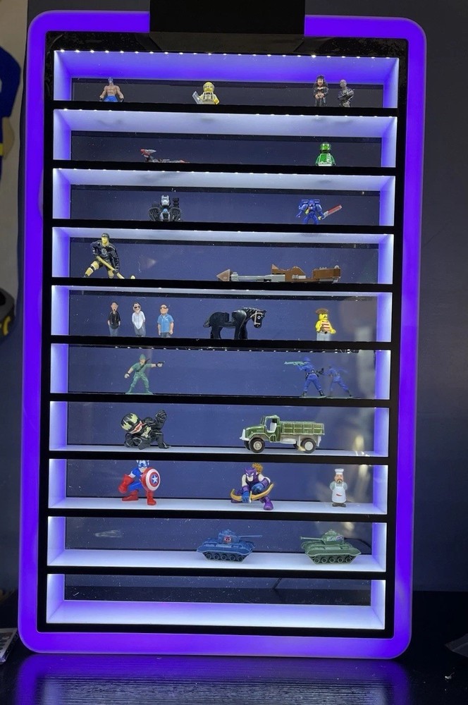 LED Display Case with Remote Control