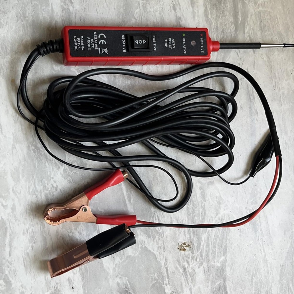 Power Circuit Probe Tester 6V-24V DC Continuity Component Polarity Test