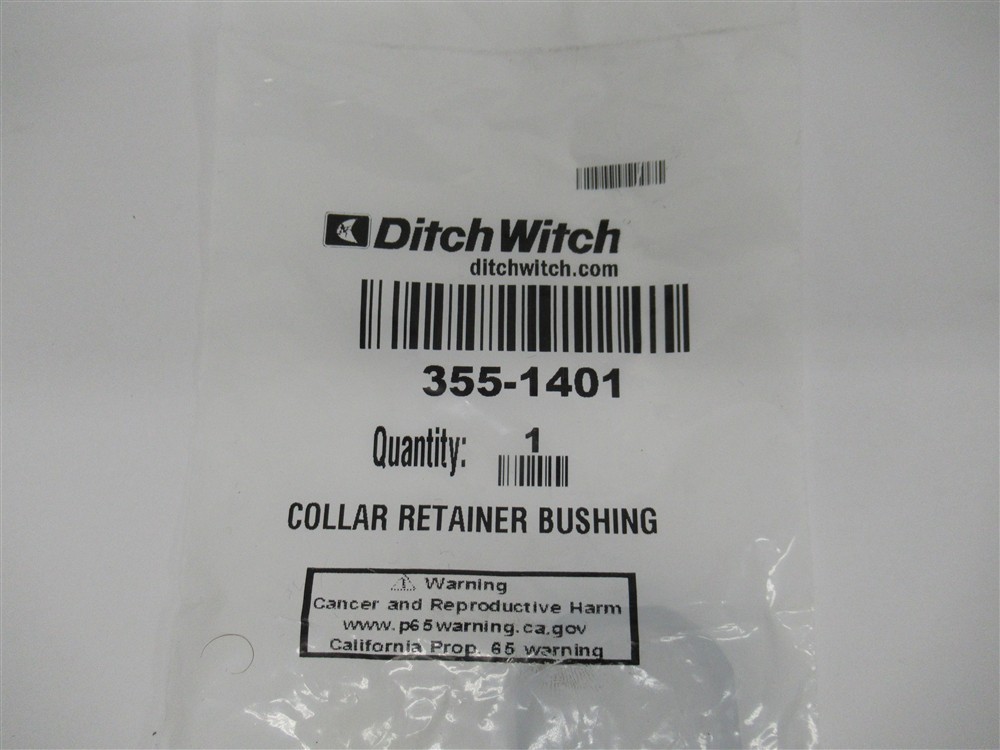 Ditch Witch 355-1401 , Collar Retainer Bushing