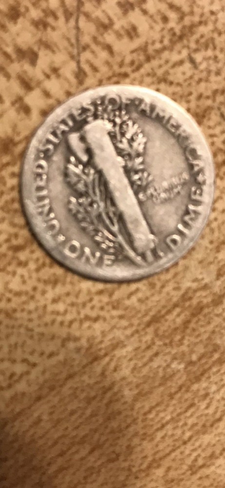 1942 Mercury Dime with Error Coin