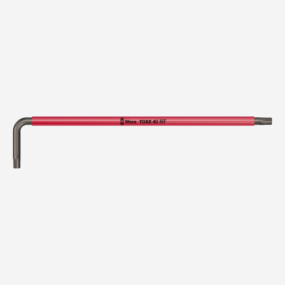 Wera 024479 Multicolor Torx L-key with Holding Function, T40 x 224mm (Red)