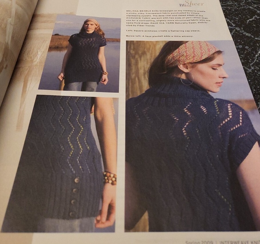 CV5 INTERWEAVE KNITS MAGAZINE, SPRING 2009