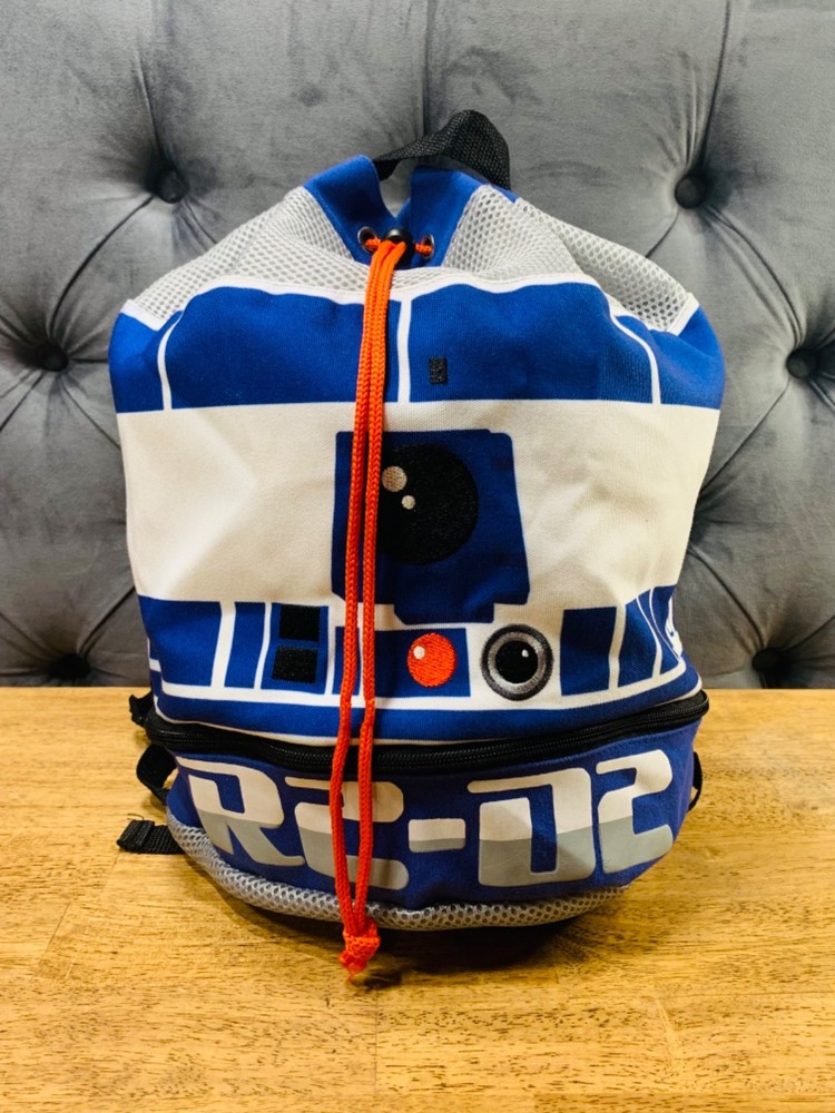 star wars r2d2 drawstring backpack