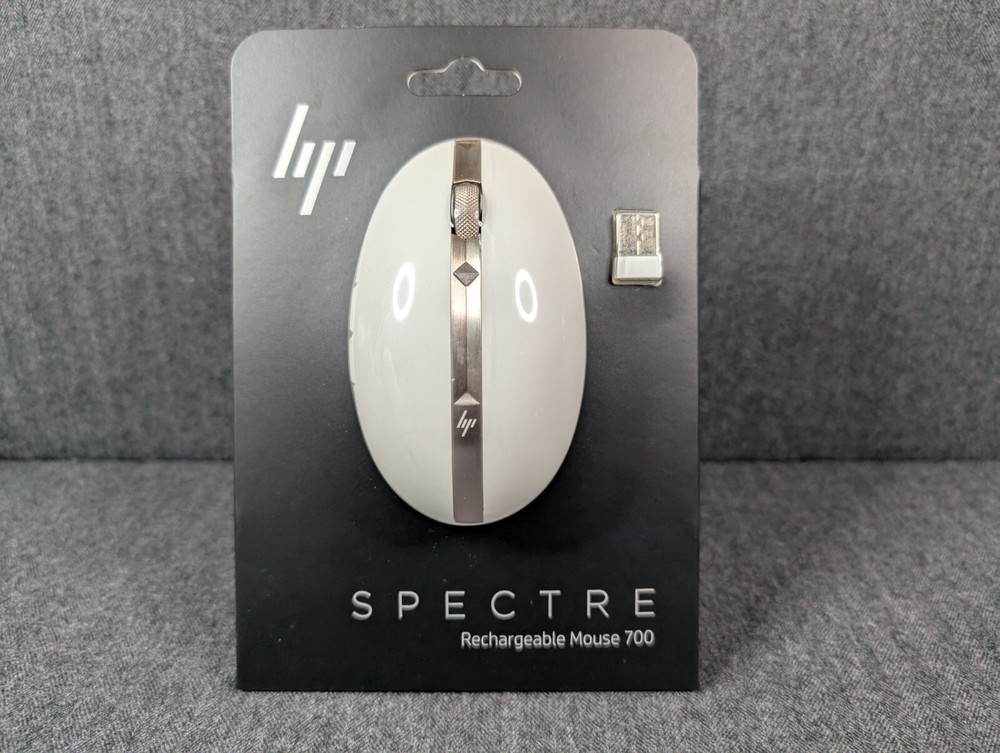 HP Spectre Wireless Rechargeable Bluetooth Mouse 700 White